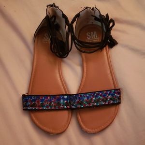 Rhinestone sandals
